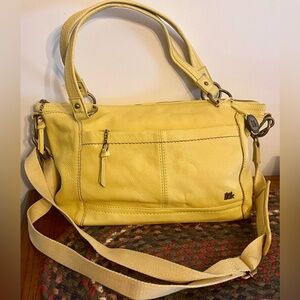The Sak Yellow Leather Hobo Bag
